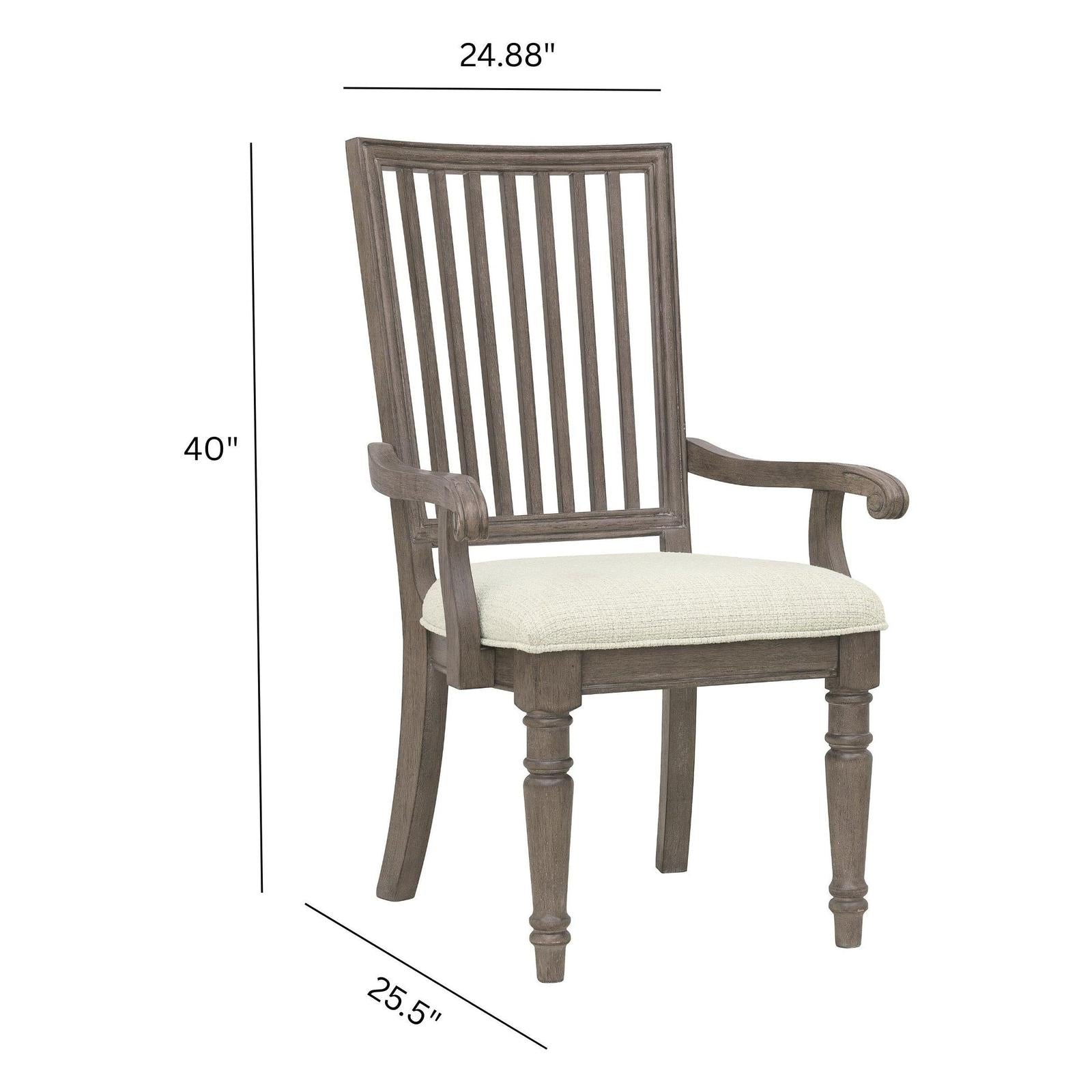 Pulaski Furniture Madison Ridge Natural Bark Arm Chair Two Pack
