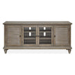 Magnussen Home Calistoga Dovetail Grey Entertainment Wall