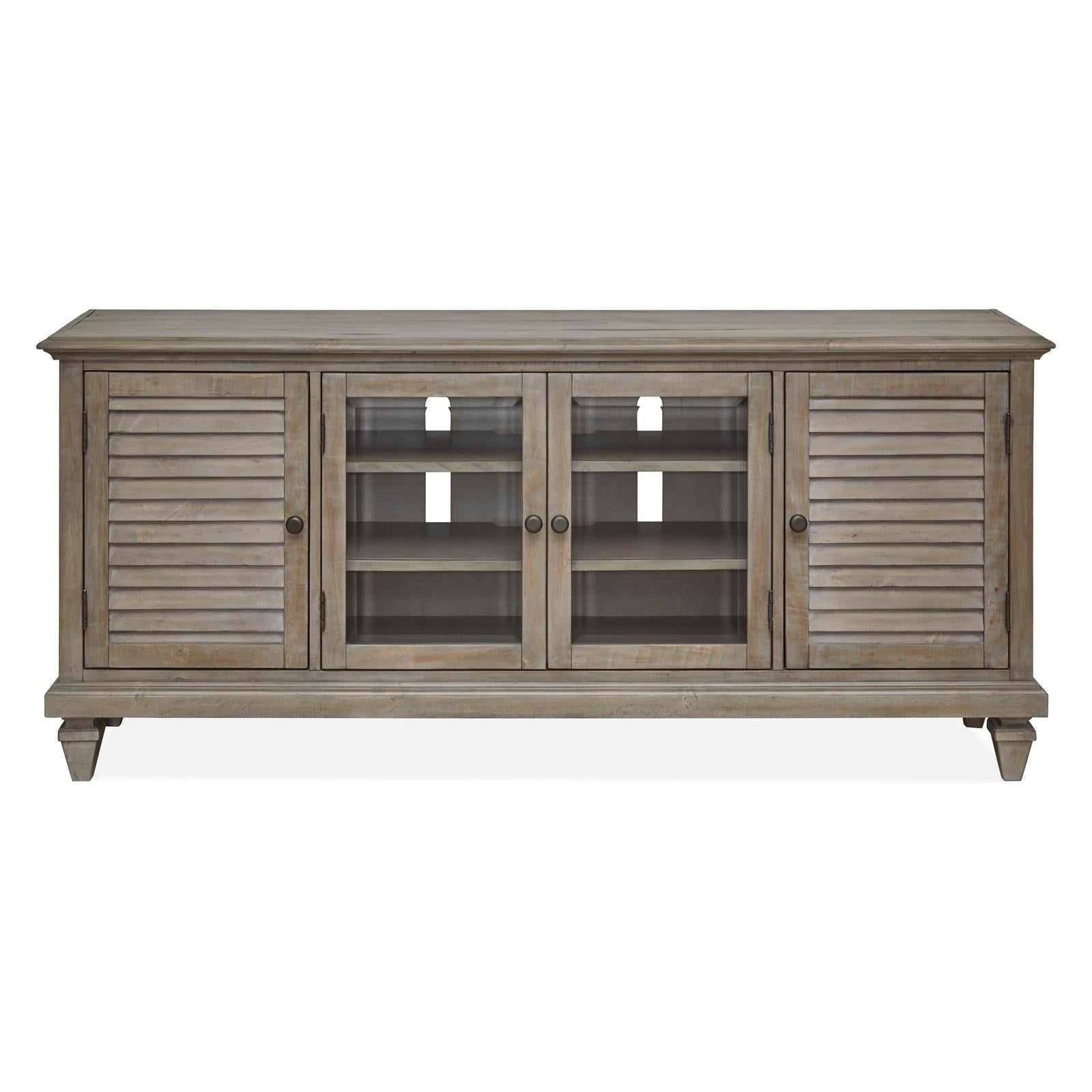 Magnussen Home Calistoga Dovetail Grey Entertainment Wall