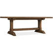 Hooker Furniture Driftwood Rectangle Dining Table with Two 20-inch Leaves