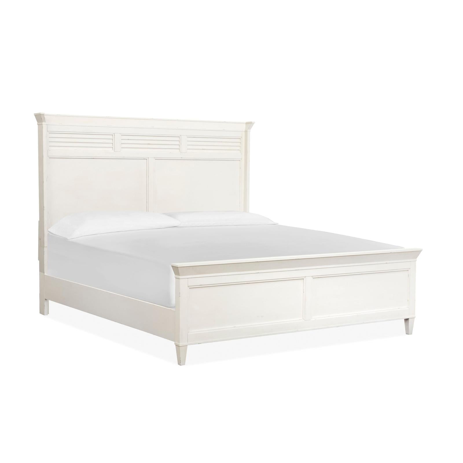 Salt Life Home Echo Isles Sea Pearl and Driftwood California King Classic Panel Bed