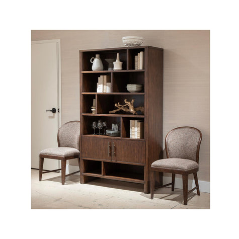 Magnussen Home Belville Chestnut Brown Display Cabinet