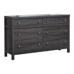 Magnussen Home Merrifield Raisin Black Double Drawer Dresser