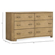 Pulaski Furniture Leeza Brown Double Drawer Dresser