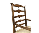 Jonathan Charles Traditional Triangular Ladderback Arm Chair