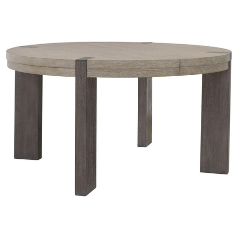 Pulaski Furniture Anderson Park Moose Trail And Frontier Brown Round Dining Table