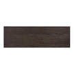 Magnussen Home Shaffer Velvet Roast Rectangular Sofa Table
