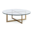 Century Furniture Nest Cocktail Table with Glass Top