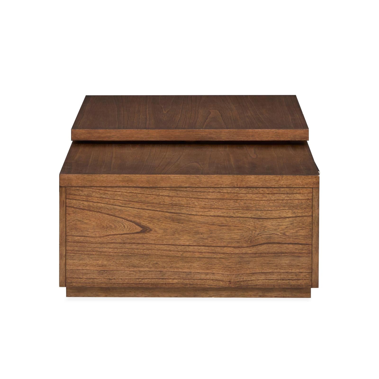 Magnussen Home Newton Cinnamon Rectangular  Cocktail Table 