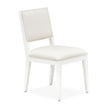 Michael Amini Palm Gate Side Chair - Cloud White - Set of 2
