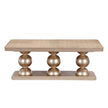 Michael Amini West Kensington Rectangular Dining Table - Sea Salt Caramel