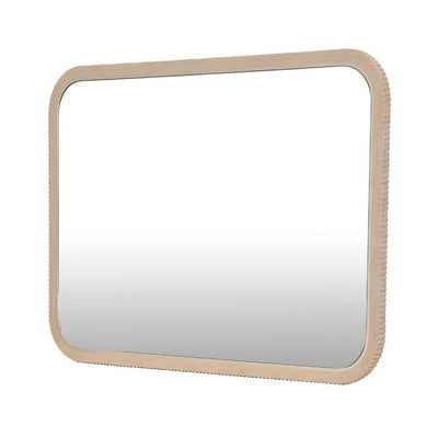 Michael Amini West Kensington Wall Mirror - Sea Salt Caramel