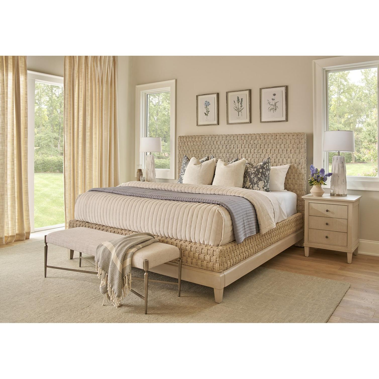 Universal Furniture Birchaven Willow Woven Bed