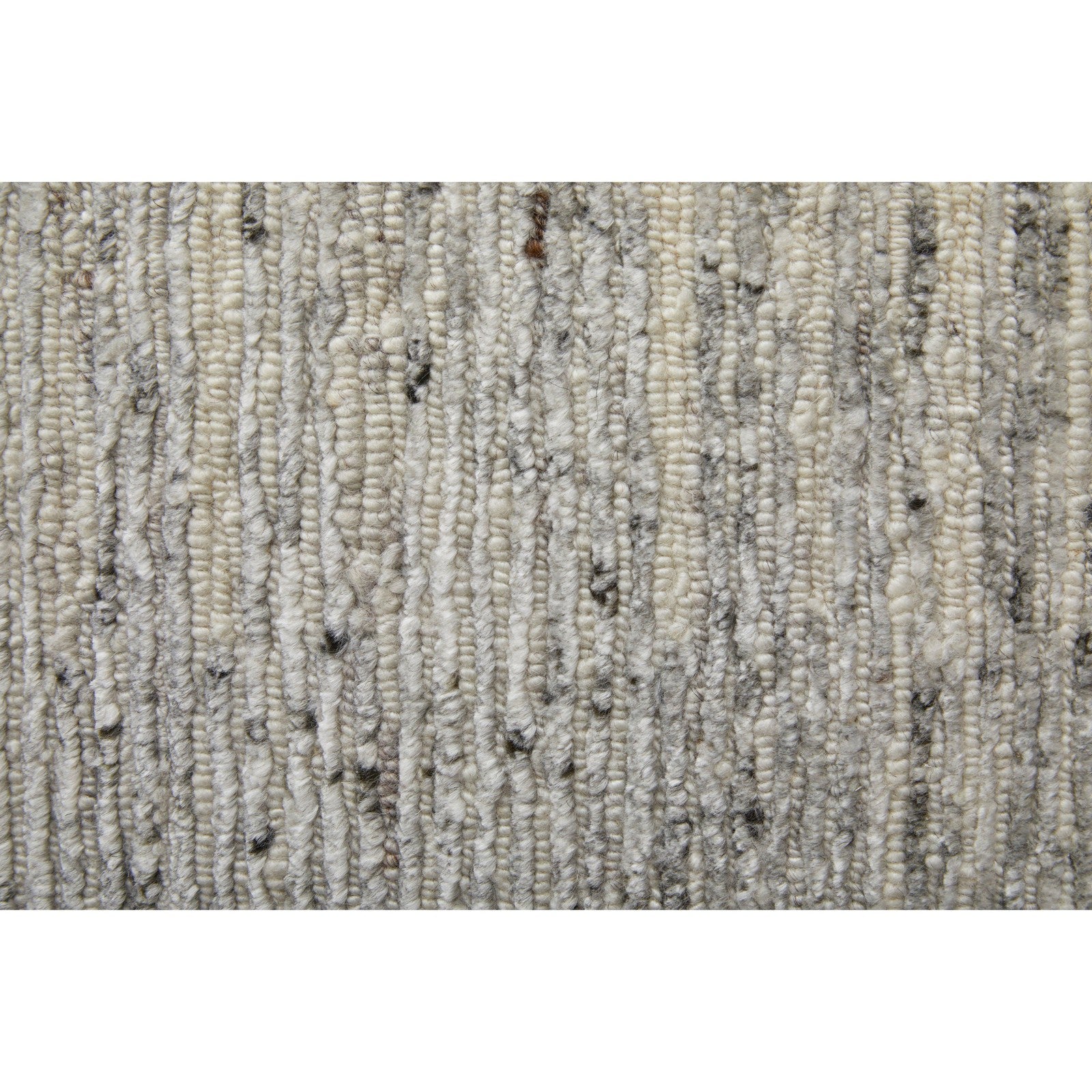 Feizy Brighton 69CHF Modern Abstract in Ivory/Gray