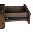 Magnussen Home Hallie Milk Chocolate & Dark Chocolate Rectangular End Table