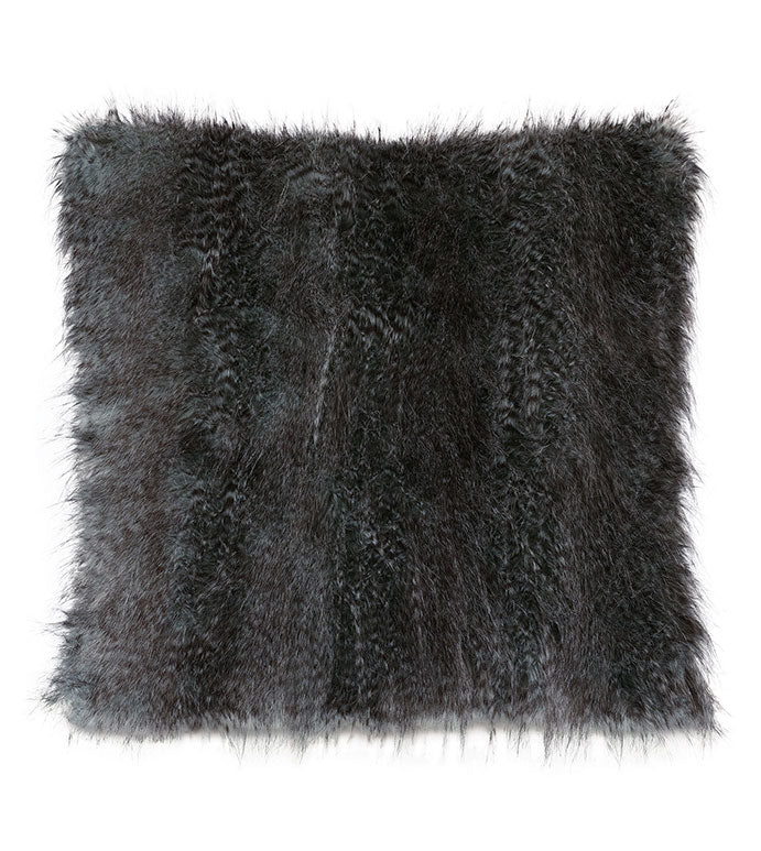 Eastern Accents Indochine Faux Fur Decorative Pillow