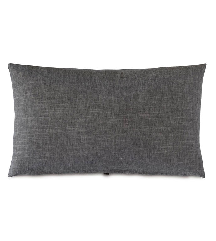 Eastern Accents Indochine Pleated Trim Decorative Pillow