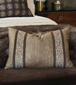 Eastern Accents Indochine Metallic Stripe Decorative Pillow