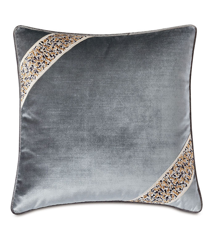 Eastern Accents Indochine Velvet Decorative Pillow