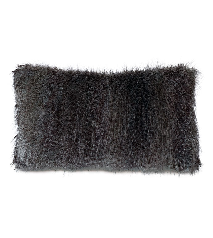 Eastern Accents Indochine Faux Fur Decorative Pillow