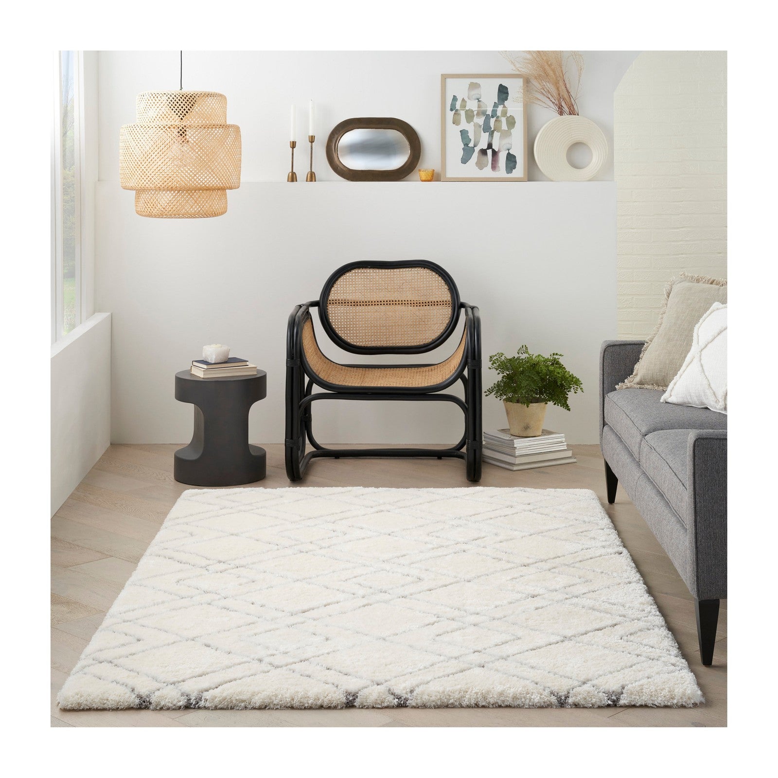 Nourison Dreamy Shag DRS07 Shag Indoor Rug