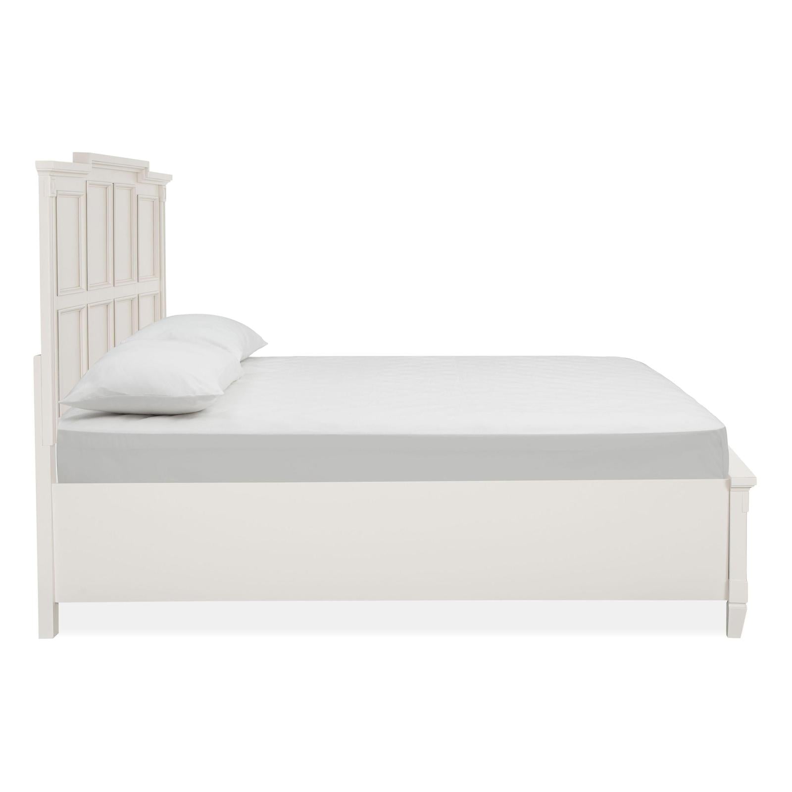 Magnussen Home Willowbrook Egg Shell White Bed