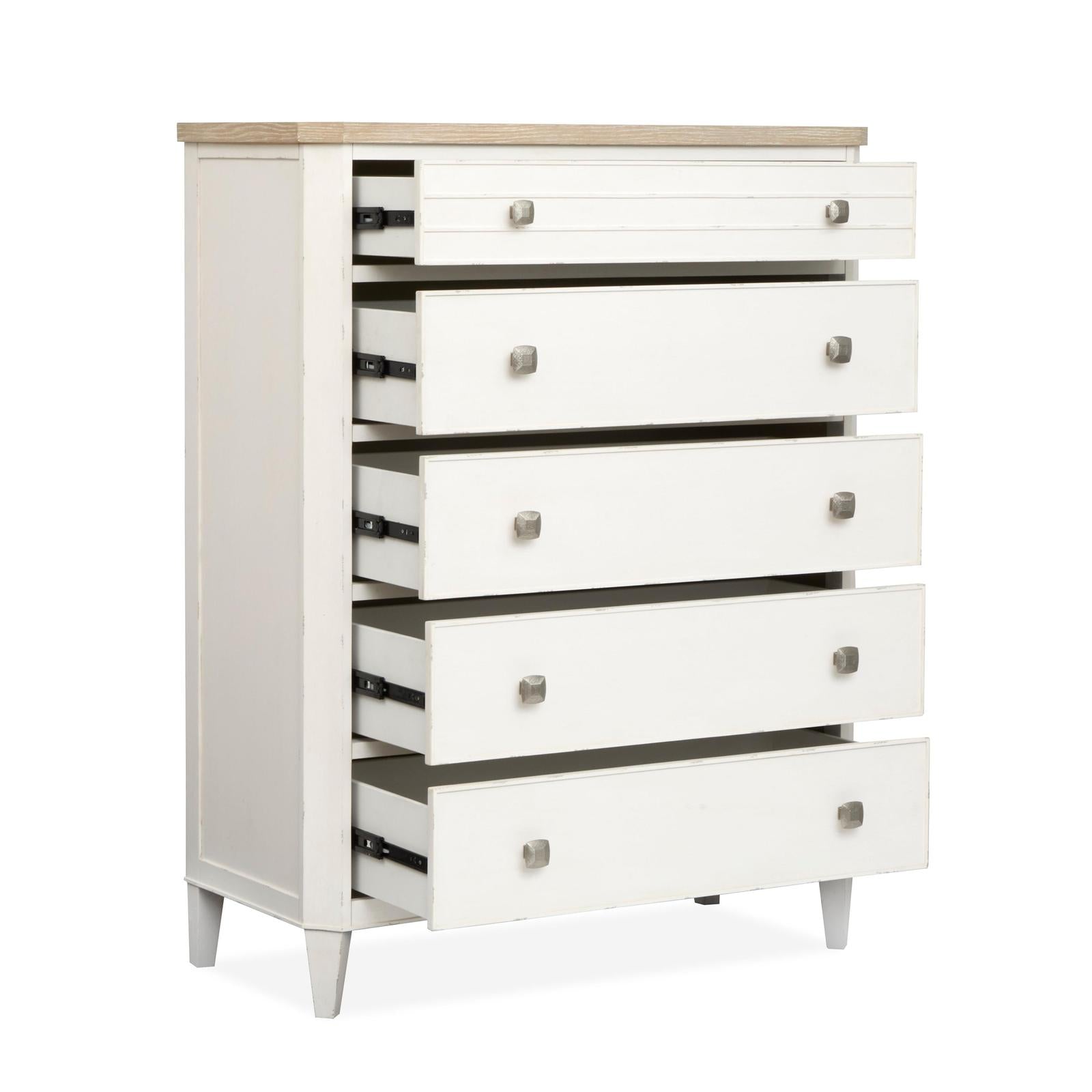 Salt Life Home Echo Isles Sea Pearl and Driftwood Drawer Chest