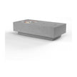 Sunset West Bazaar Gravelstone Rectangular Fire Table with Self Contained Tank