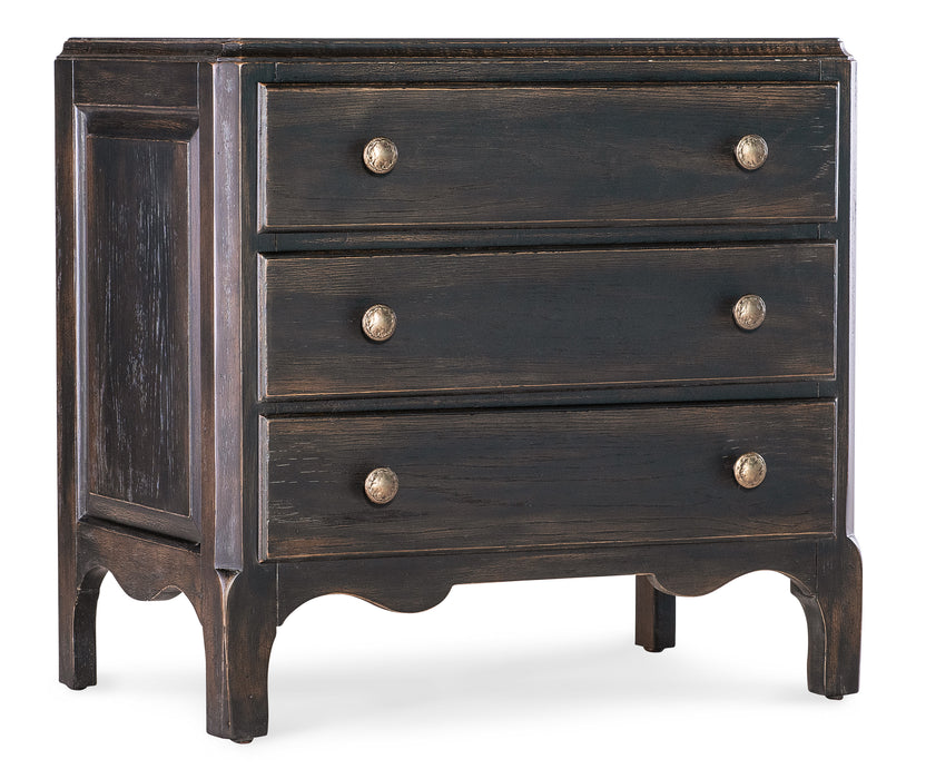 Hooker Furniture Americana Three-Drawer Nightstand A