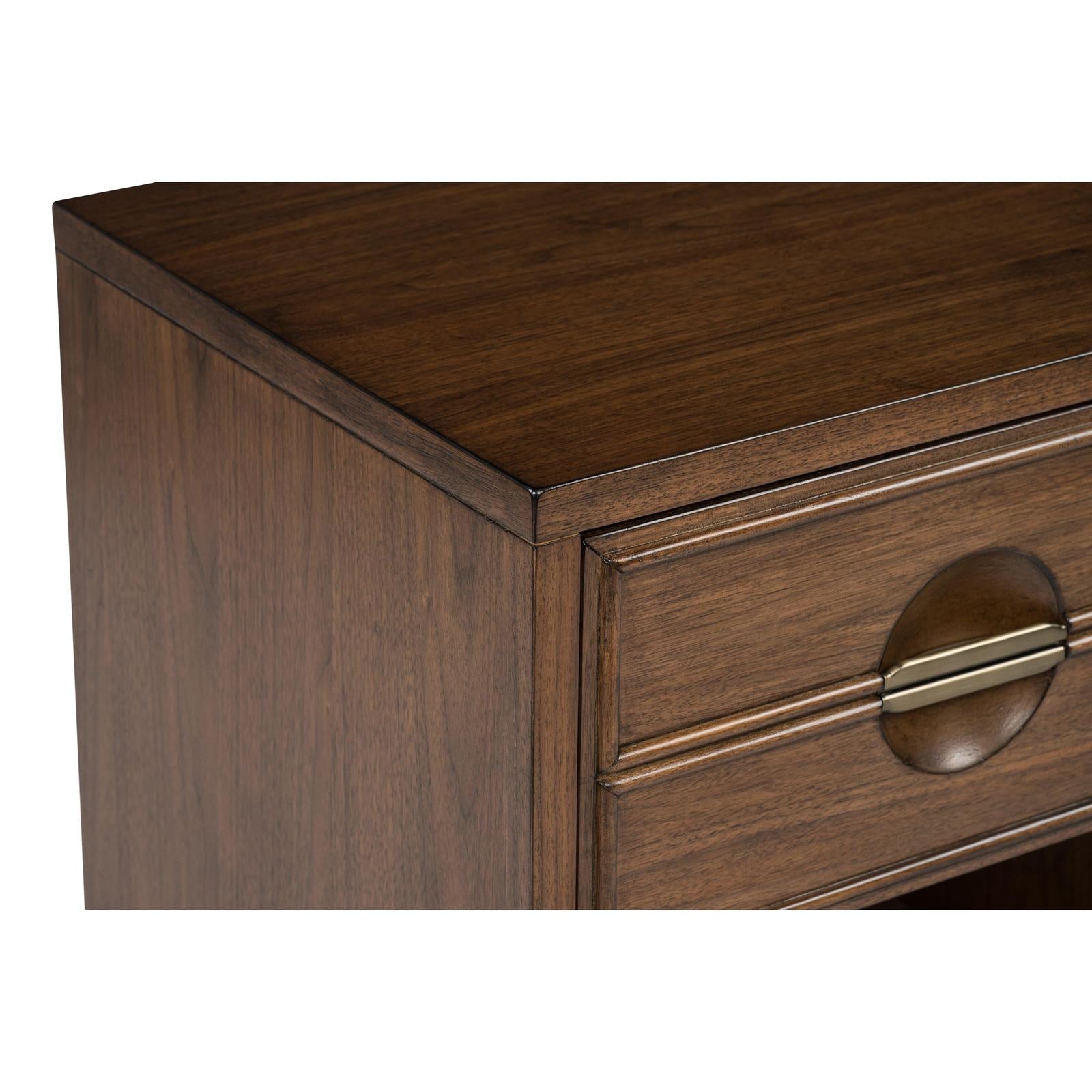 Magnussen Home Selena Brown Open Nightstand