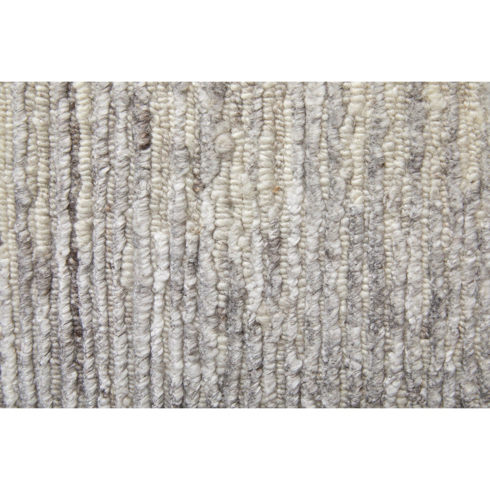 Feizy Brighton 69CHF Modern Abstract in Ivory/Taupe/Silver