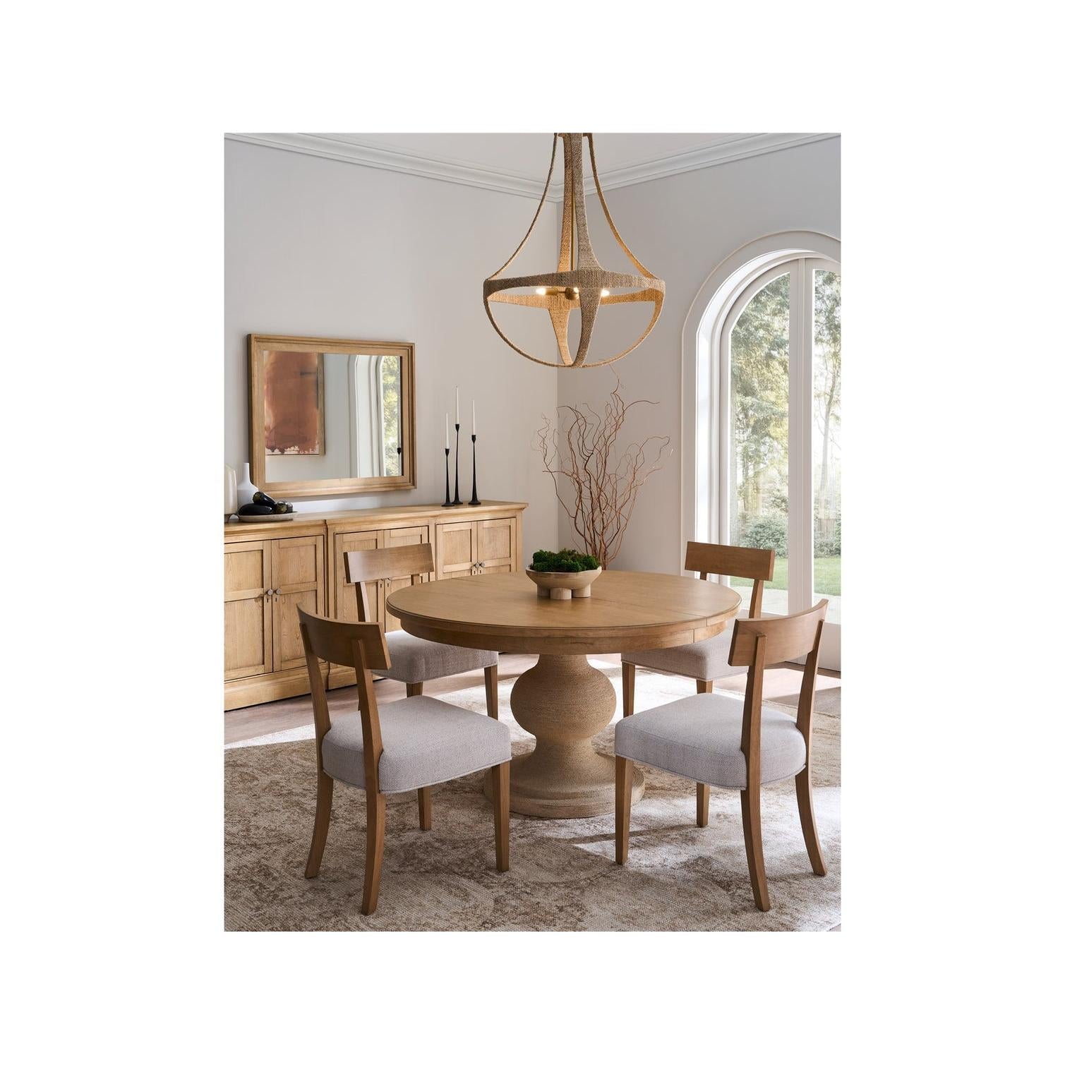 Universal Furniture Birchaven Panel Wrapped Dining Table