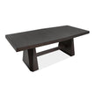Magnussen Home Tauren Coffee Bean Extendable Double Pedestal Dining Table