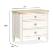 Salt Life Home Echo Isles Sea Pearl and Driftwood Drawer Nightstand