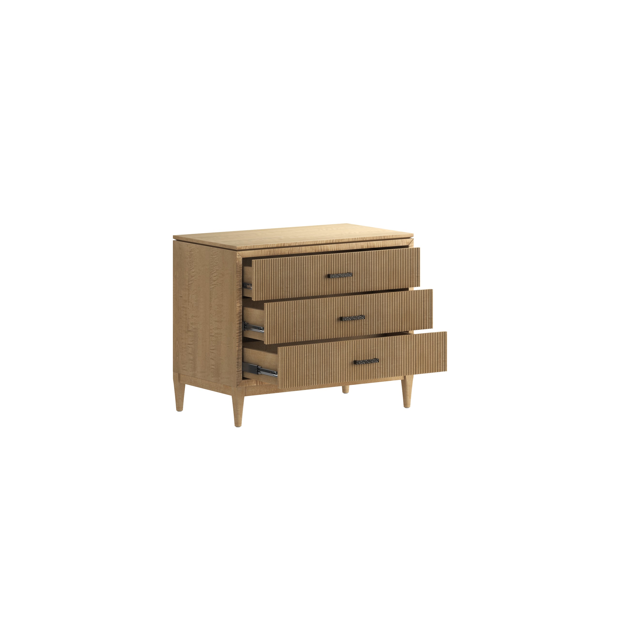 ART Furniture Loft Reeded Bedside Chest Clearance