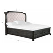 Magnussen Home Bellamy Peppercorn Sleigh Bed