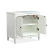 Magnussen Home Springhouse Whisper White Door Nightstand