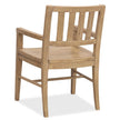Hooker Furniture Driftwood Splatback Arm Chair