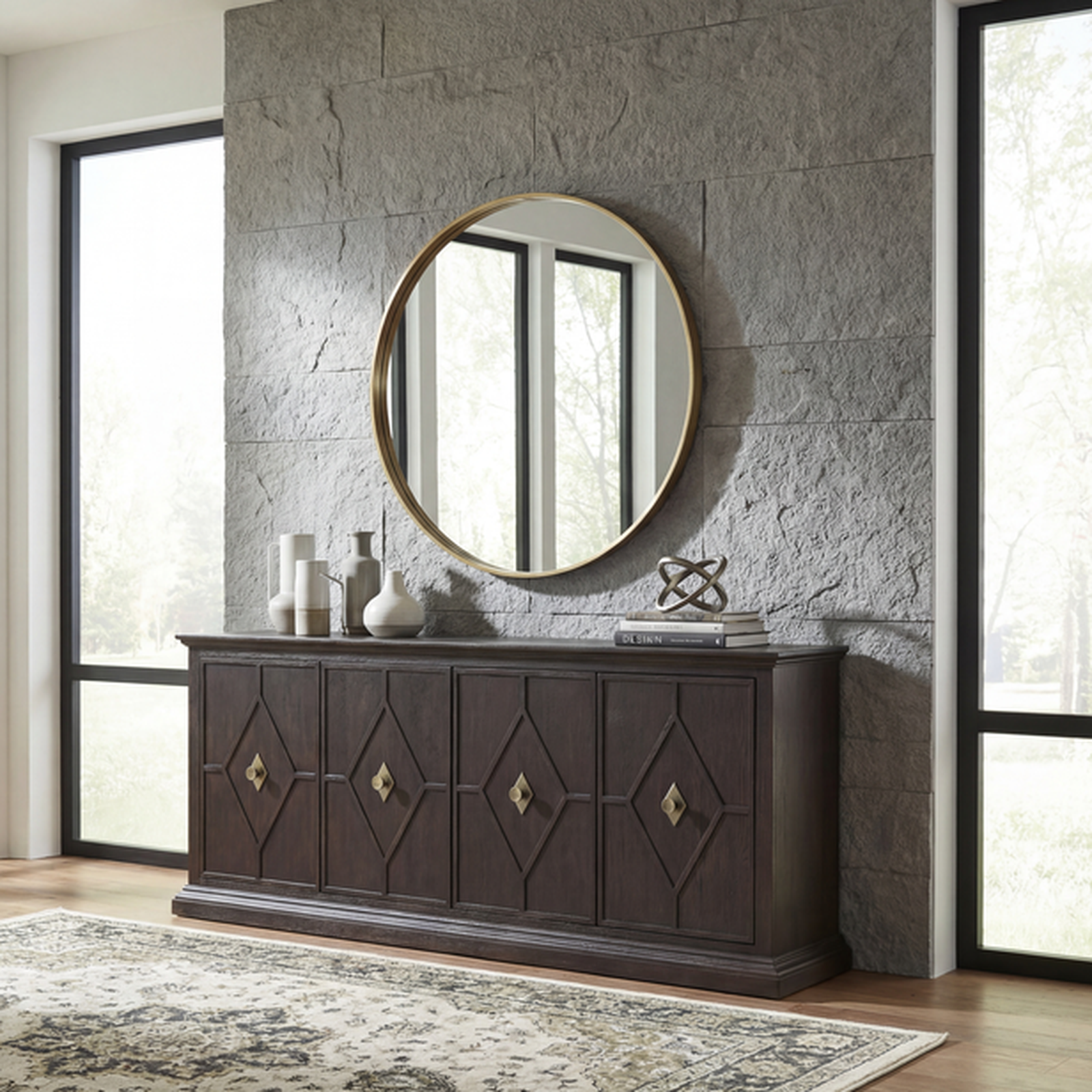 Hooker Furniture Driftwood Entertainment Credenza