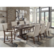 Hooker Furniture Driftwood Rectangle Dining Table with Two 20-inch Leaves