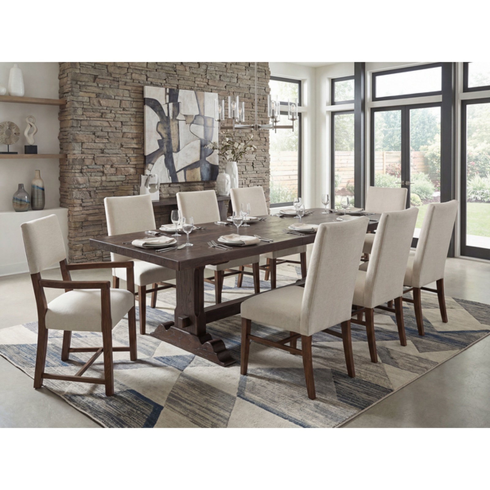 Hooker Furniture Driftwood Upholstered Side Chair