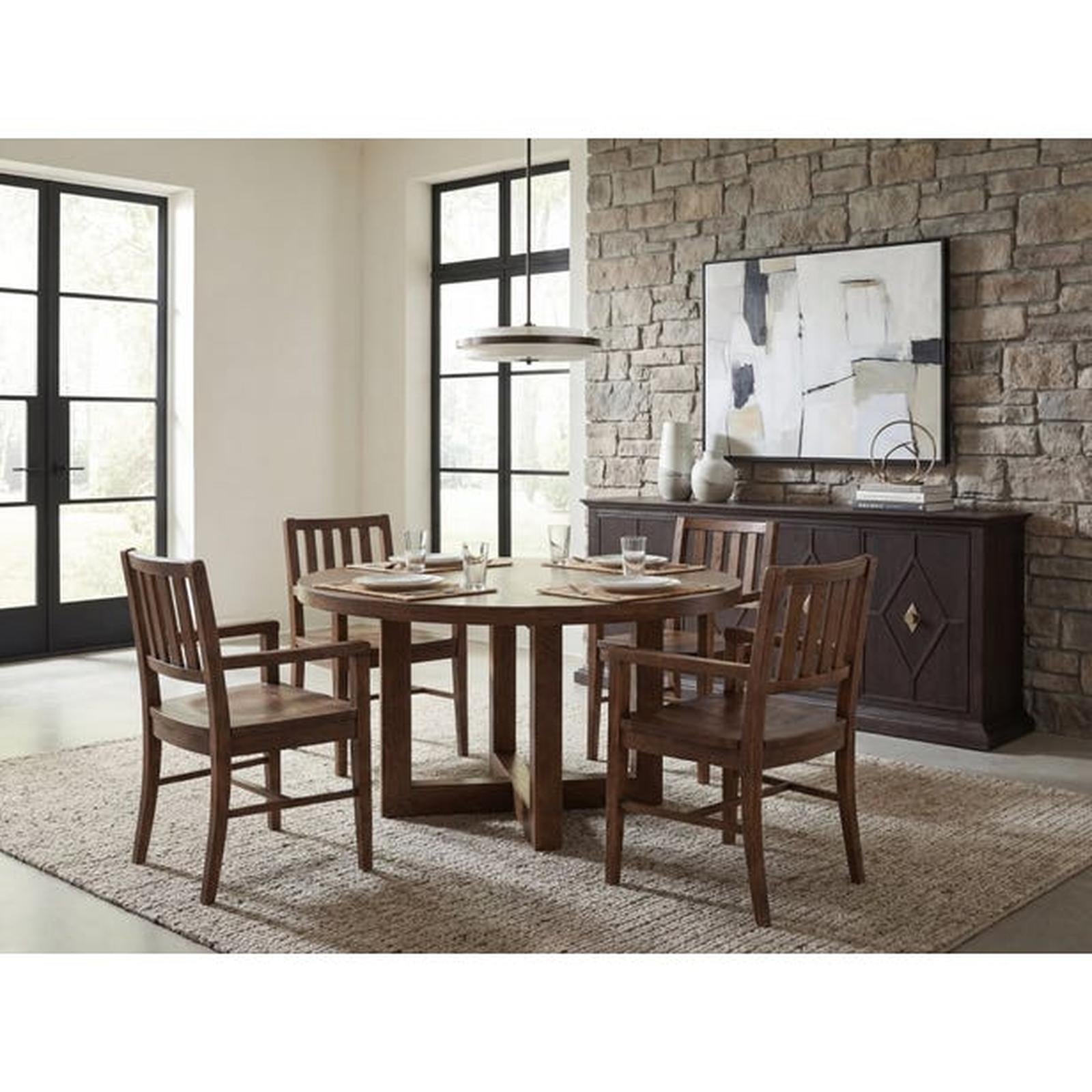 Hooker Furniture Driftwood Splatback Arm Chair