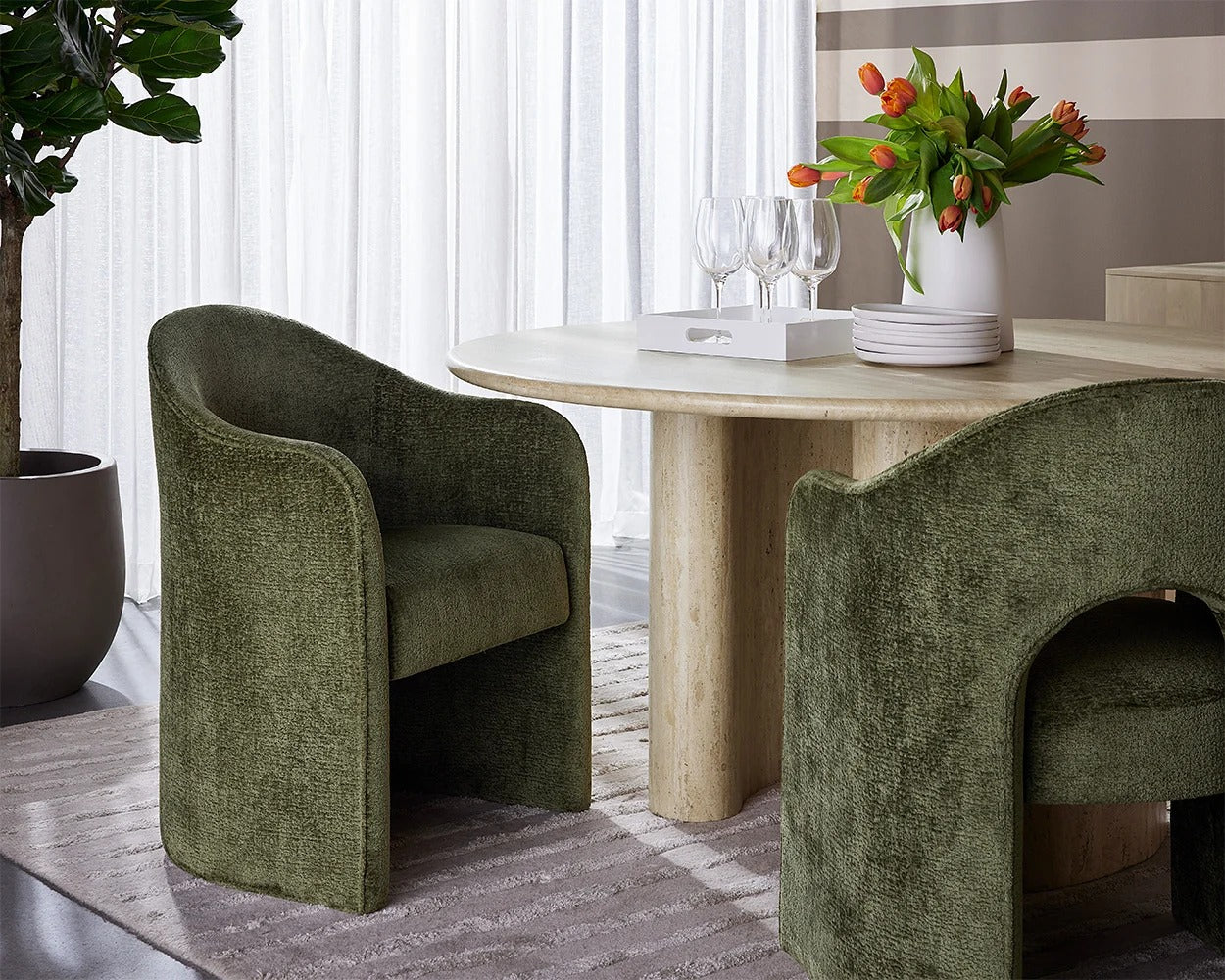 Sunpan Anaya Dining Armchair