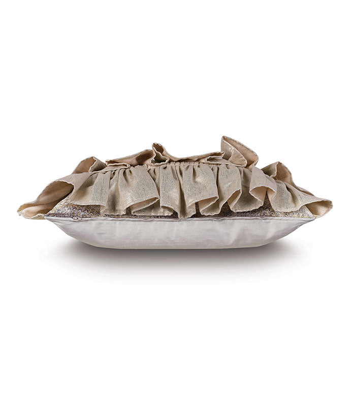 Eastern Accents Imogen Metal with Ruffles