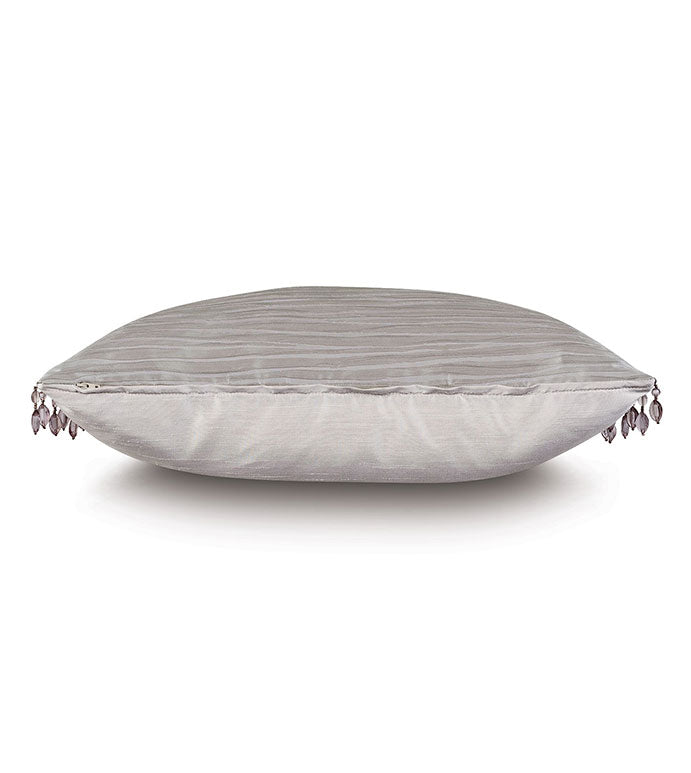 Eastern Accents Vivaldi Fog with Beaded Trim