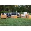 Margaritaville Avalon Wicker Storage Coffee Table