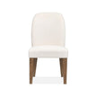 Magnussen Home Westbourne Dark Umber Upholstered Host Chair Set of 2