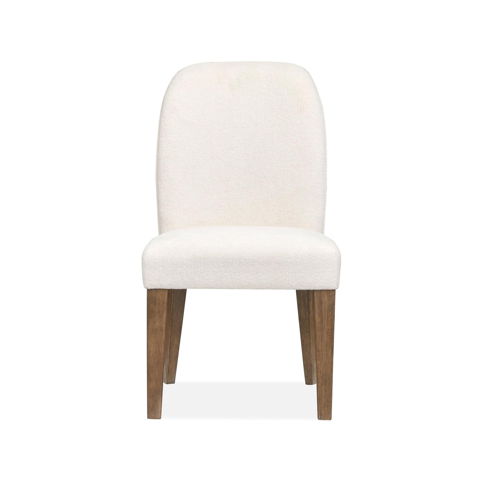 Magnussen Home Westbourne Dark Umber Upholstered Host Chair Set of 2