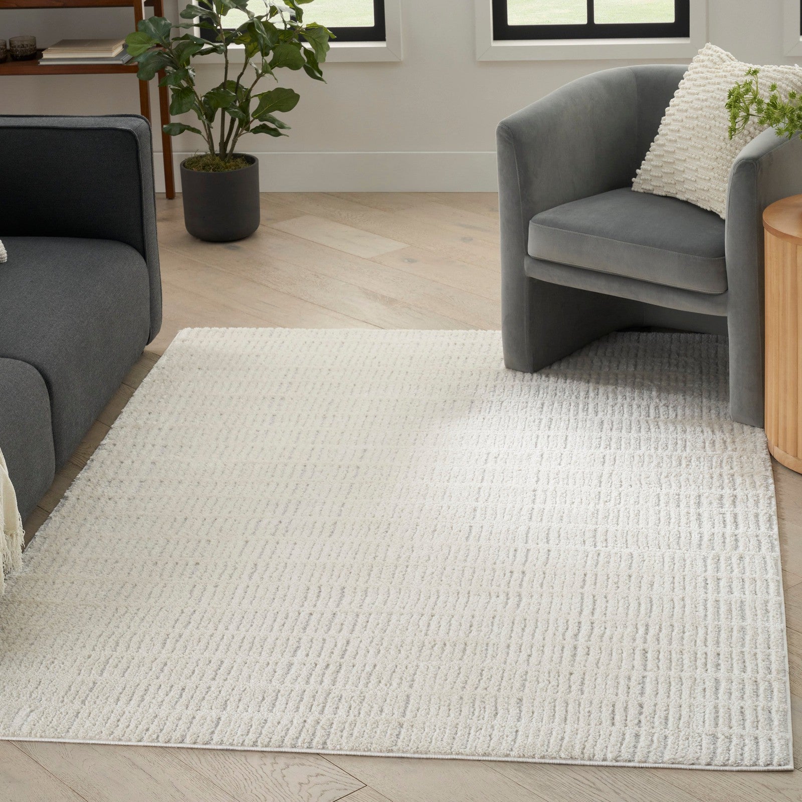 Nourison Modern Comfort MNC03 Scandinavian Indoor Rug