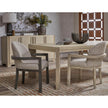 Pulaski Furniture Anderson Park Moose Trail And Frontier Brown Upholstered Dining Host Chair